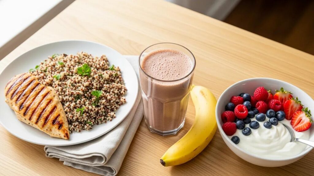 Nutritious post-workout meals for muscle recovery